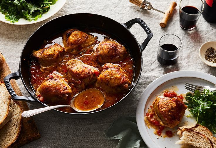 Easy One-Pan Chicken with Sherry Vinegar Sauce for Weeknights
